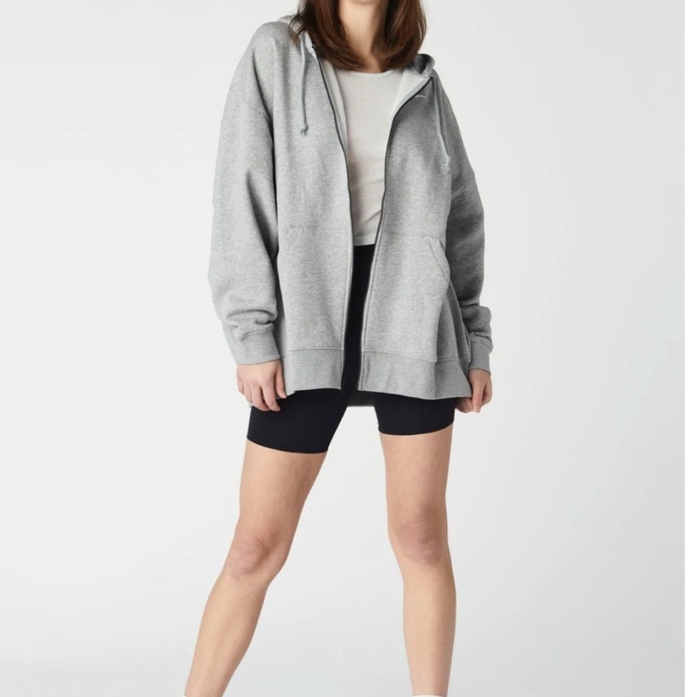 Nike Women's Sportswear Phoenix Fleece Oversized Full-Zip Hoodie Size Medium NWT